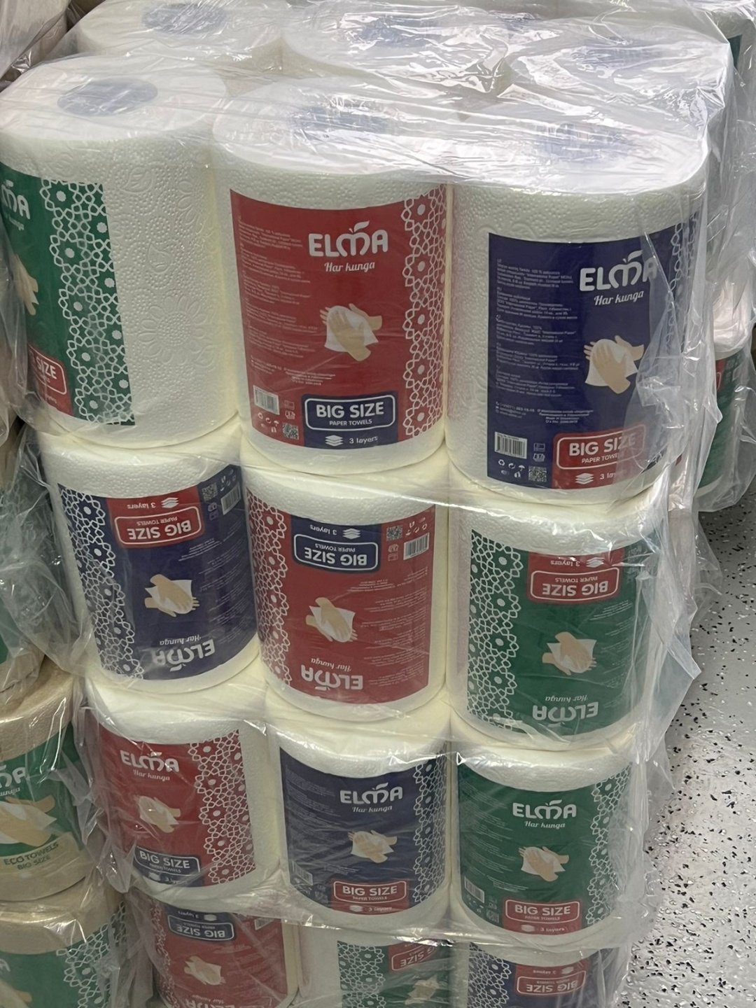 Бумажные полотенца Elma Big Size 1 шт купить,NaN