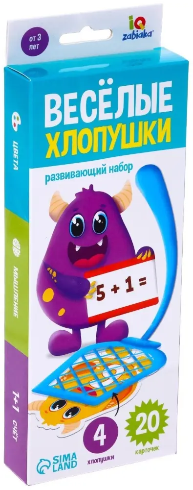 Обучающий набор IQ-ZABIAKA Весёлые хлопушки купить,NaN
