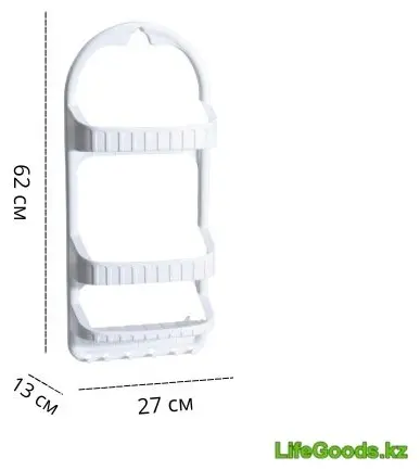 LifeGoods.kz полка LG51233 1 шт, пластик купить,NaN
