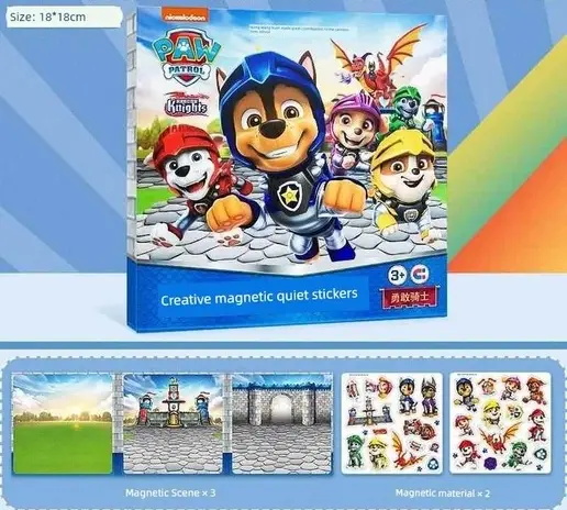 Магнитная игра 80663 Магнитная игра наклейки щенячий патруль купить,NaN