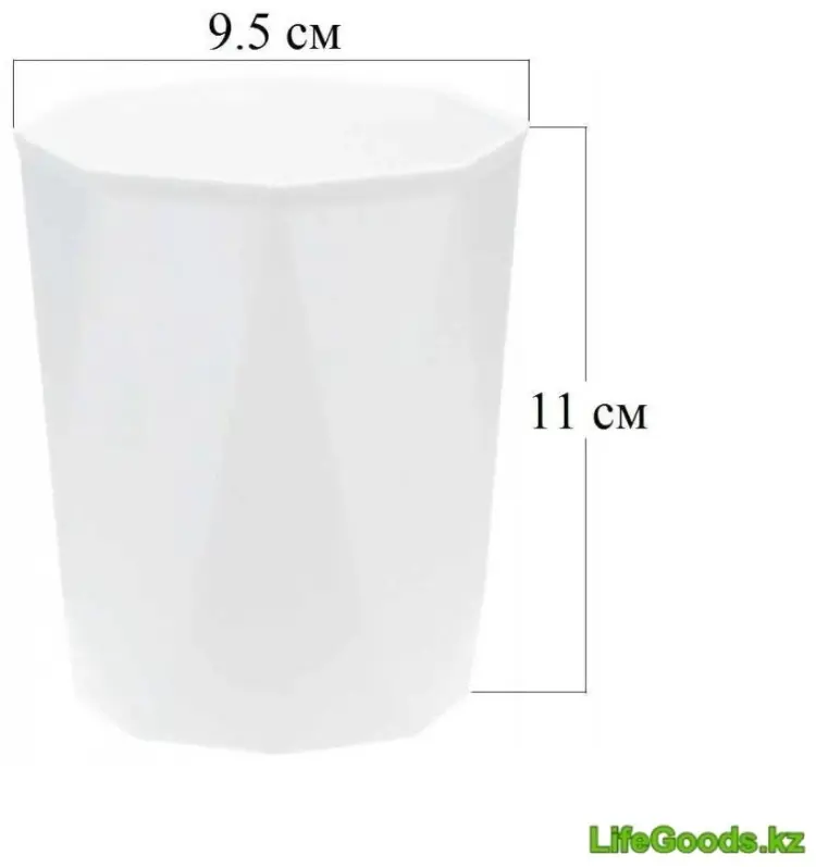 LifeGoods.kz стакан LG50805 1 шт, пластик