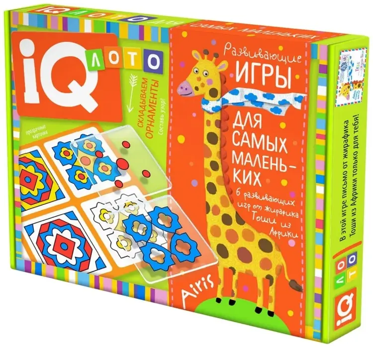 Airiss лото Складываем орнаменты. Составь узор купить,NaN