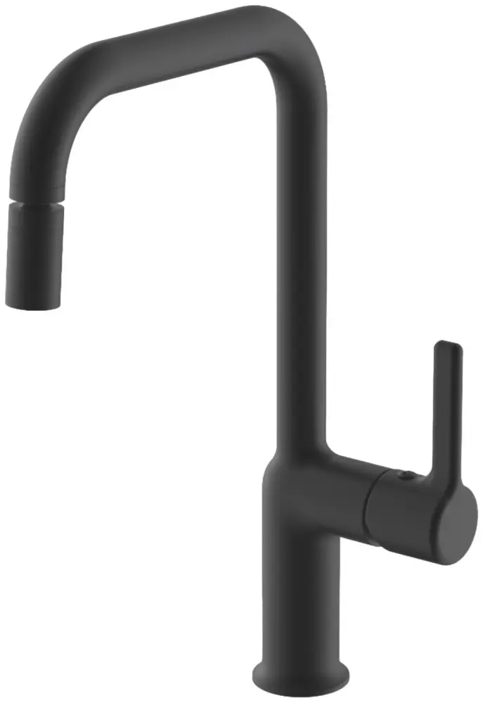 Смеситель для кухни Haiba HB70814-7, латунь, цвет серый купить,NaN