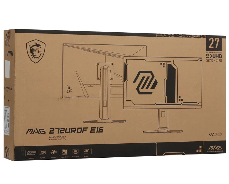 Монитор 27" MSI MAG 272URDF E16 Black - ForteMarket Монитор 27" MSI MAG 272URDF E16 Black купить,278050