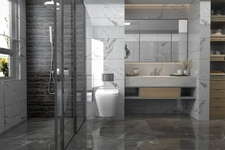 Abber рамная инсталляция Rechteck AC1201 + AC0105 + AC0121RG золото розовое