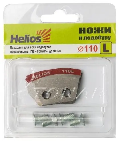 Ножи для ледобуров ТОНАР Helios NLH-110L.SL 110 мм купить,NaN