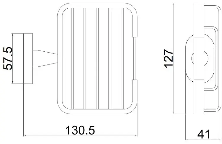 Belz мыльница B90202-1 1 шт, нержавеющая сталь купить,NaN