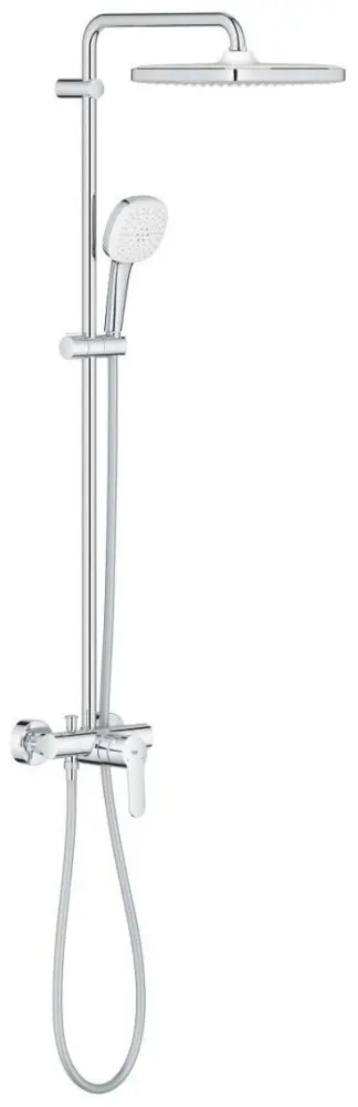 Grohe душевой набор (гарнитур) Душевая система GROHE Tempesta System 250 Cube с однорычажным смесителем настенного монтажа, хром (26692001) купить,NaN