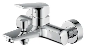 Смеситель для ванны BRAVAT Real F6121179CP-01, однозахватный купить,NaN