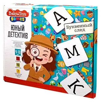 Настольная игра Десятое Королевство Юный детектив. Буквенный след купить,NaN