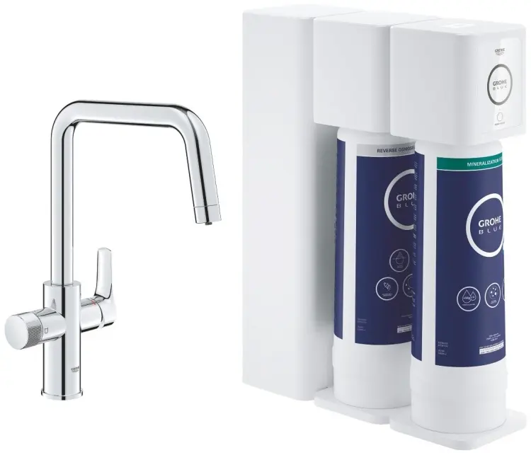 Смеситель для кухни Grohe 30587000, латунь, цвет серебристый купить,NaN