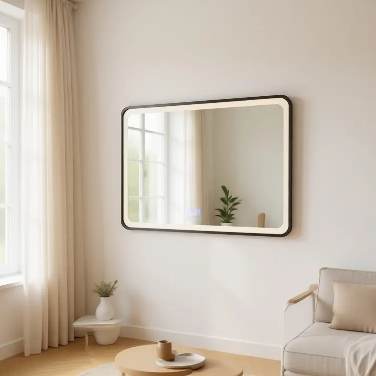 Умное зеркало настенное MIRROR 100x80 см купить,NaN