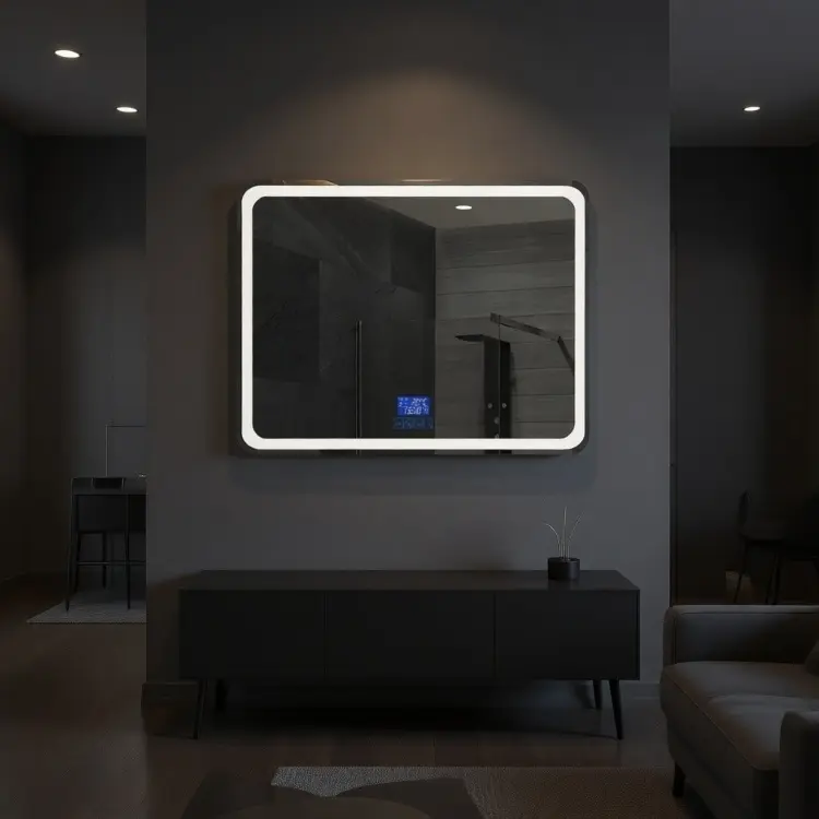 Умное зеркало настенное MIRROR 100x80 см купить,NaN