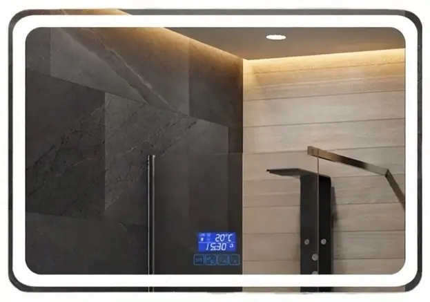 Умное зеркало настенное MIRROR 100x80 см купить,NaN