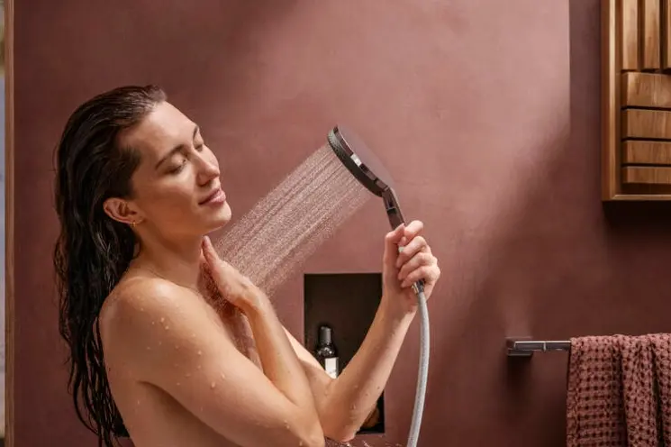 Hansgrohe лейка для душа (шланг в комплекте) Raindance Alive Select S 3jet EcoSmart 24611000 купить,NaN