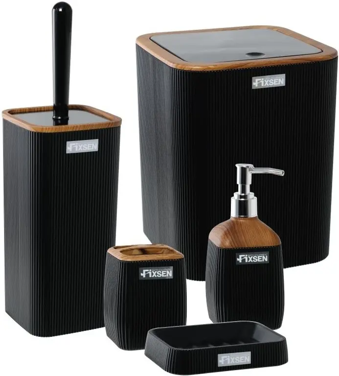 Диспенсер для жидкого мыла FIXSEN Black Wood FX-401-1 купить,NaN