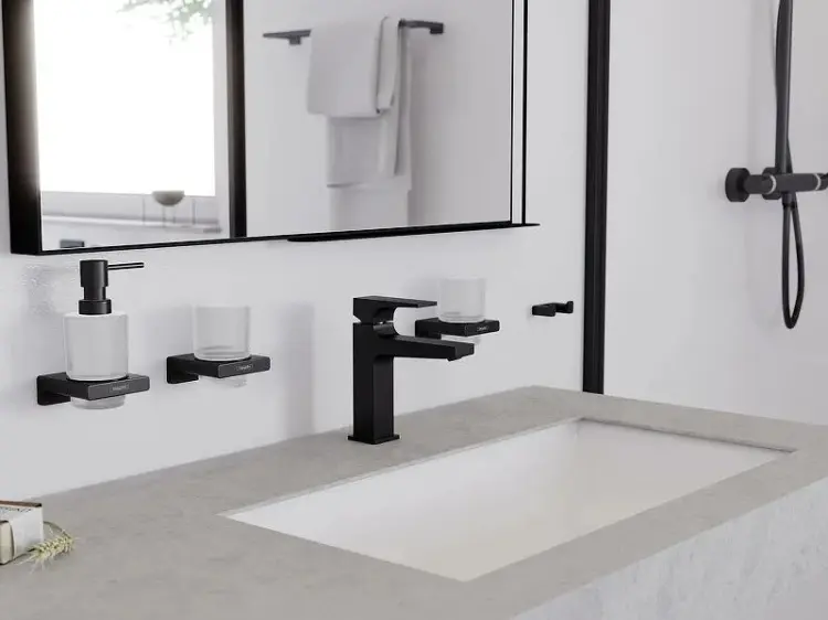 Hansgrohe стакан White House Hansgrohe AddStoris 41749340 1 шт, металл, стекло
