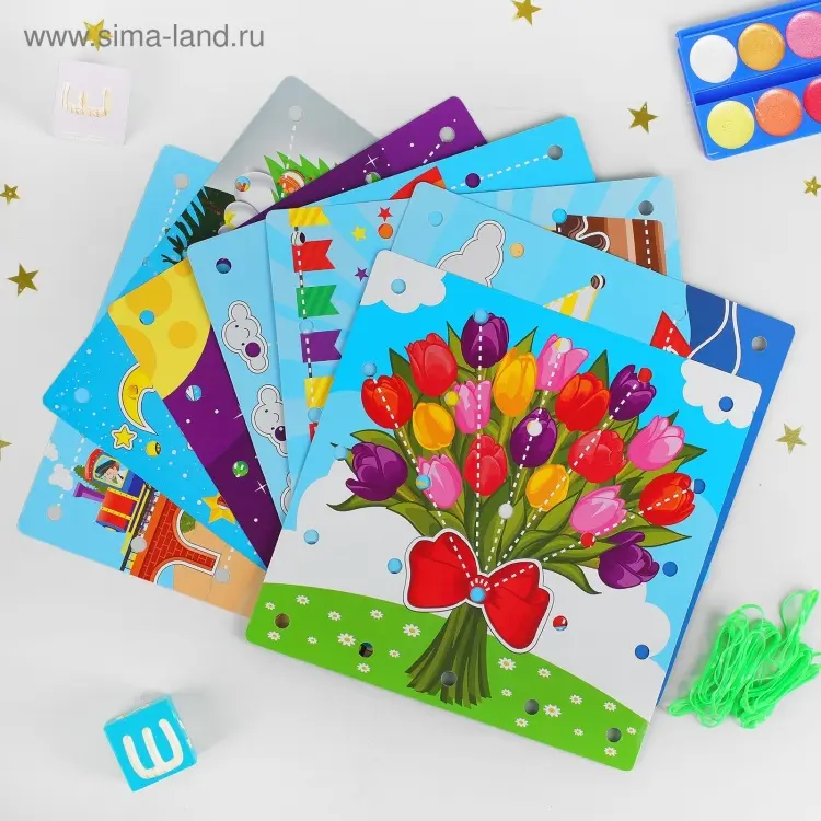 Геоборд Smile Decor геоборд «Резинки» купить,NaN