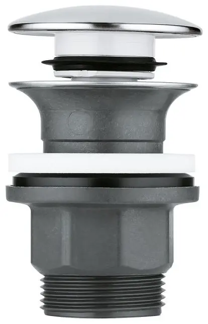 Донный клапан с переливом Grohe 40824000 1 1/4 купить,NaN