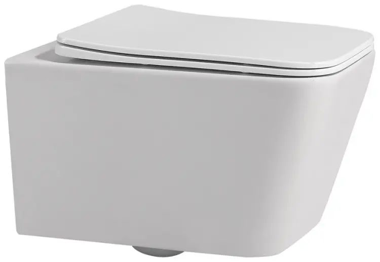 Abber рамная инсталляция Rechteck AC1201 белый с инсталляцией AC0105 и кнопкой AC0121MW белая матовая