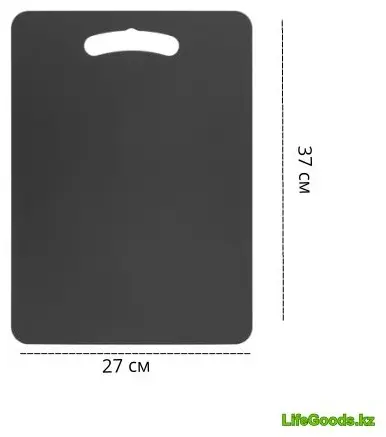 LifeGoods.kz разделочная доска 0.12 кг LG49333 1 шт, пластик