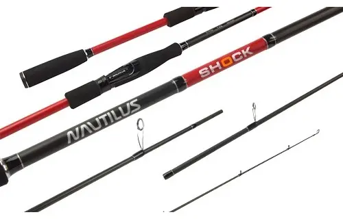 Удилище NAUTILUS Спиннинг Shock NSHS-902MHH 270см 10-40гр спиннинговое 2.7 м