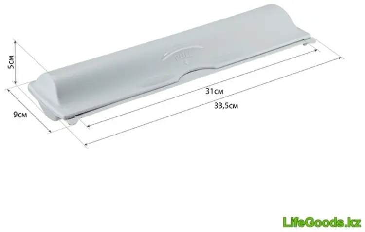 LifeGoods.kz органайзер универсальный 33.5x9x5 см, пластик купить,NaN