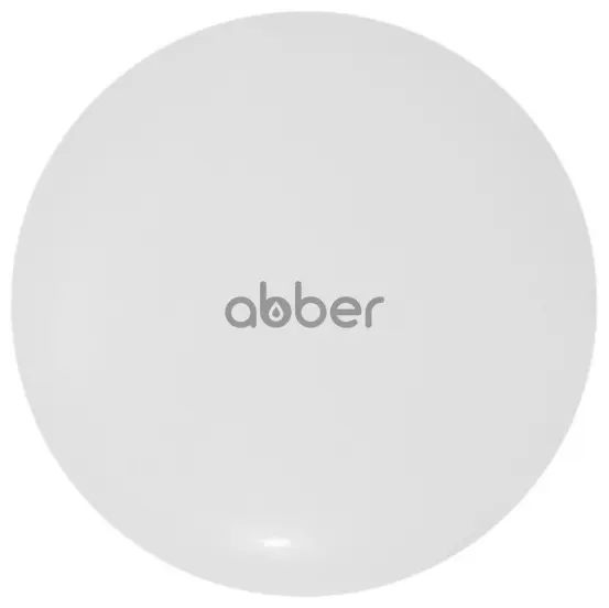 Заглушка для раковины Abber AC0014MW 1 1/2 белая матовая, керамика