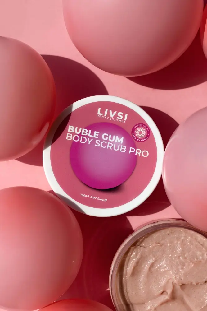 Livsi скраб Buble Gum для тела 150 мл
