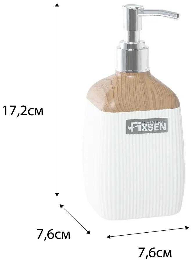Диспенсер для жидкого мыла FIXSEN Fixsen White Wood, FX-402-1 купить,NaN