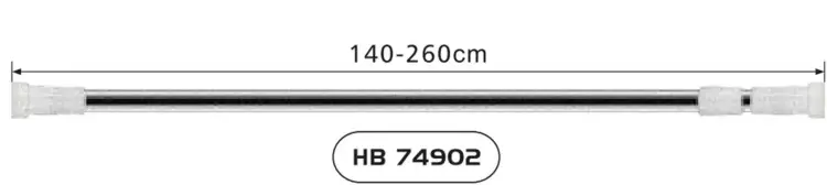 Карниз прямой Haiba 260 см, HB74902