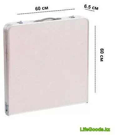 Садовый стол LifeGoods.kz LG49191 белый 120х60х70 см купить,NaN