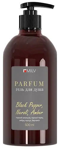 MILV Black Pepper, Neroli, Amber гель 500 мл купить,NaN