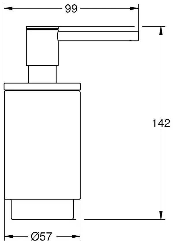 Дозатор для жидкого мыла Grohe 41218KF0 купить,NaN