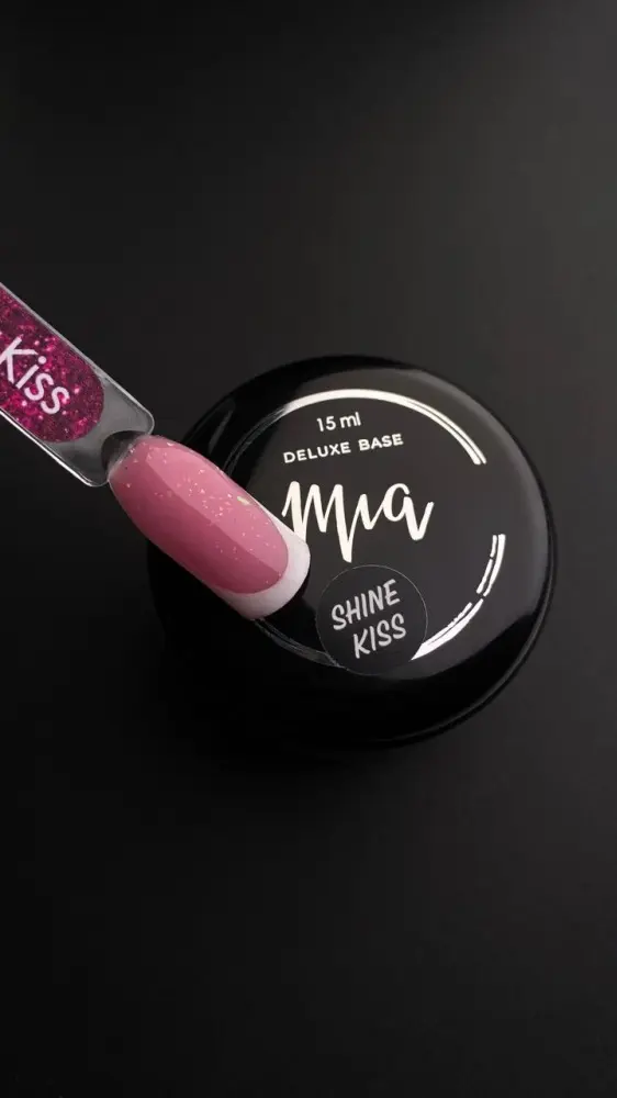 Mia базовое покрытие Deluxe Shine kiss камуфлирующее 15 мл купить,NaN
