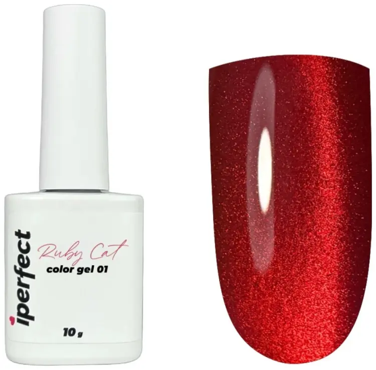Iperfect гель-лак Ruby cat color gel 01 камуфлирующее 10 мл купить,NaN