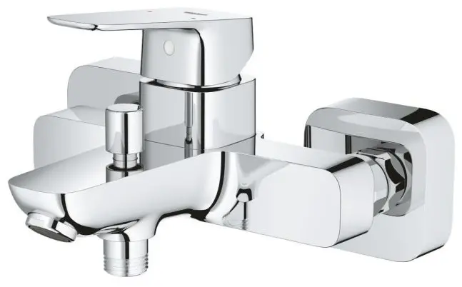 Смеситель для ванны Grohe Cubeo 1018130000, латунь, цвет серебристый купить,88600