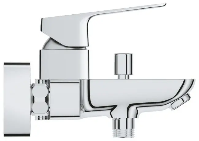 Смеситель для ванны Grohe Cubeo 1018130000, латунь, цвет серебристый купить,88600