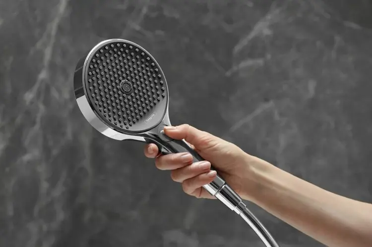 Hansgrohe лейка для душа (без шланга) White House Hansgrohe Rainfinity 130 3jet 26864340, пластик купить,NaN