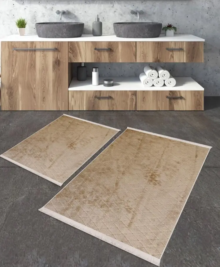 LifeGoods.kz комплект ковриков LG49659 100x60 см, микрофибра, полиэстер купить,NaN