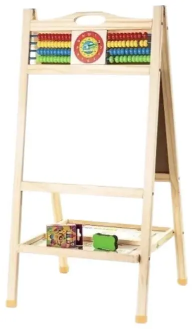 Доска для рисования Wooden Toys двустороння доска купить,NaN