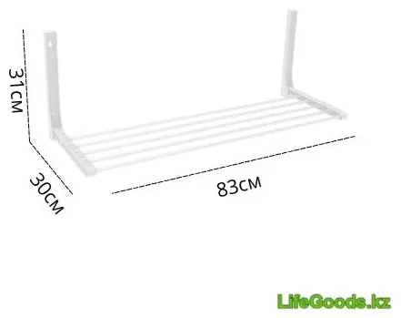 Сушилка навесная LifeGoods.kz 30x83x31 см, кол-во уровней: 1, металл купить,NaN