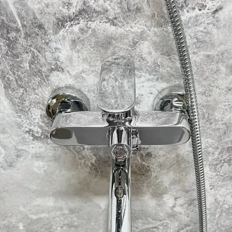 Смеситель для ванны Haiba HB22590, латунь, цвет хром купить,NaN