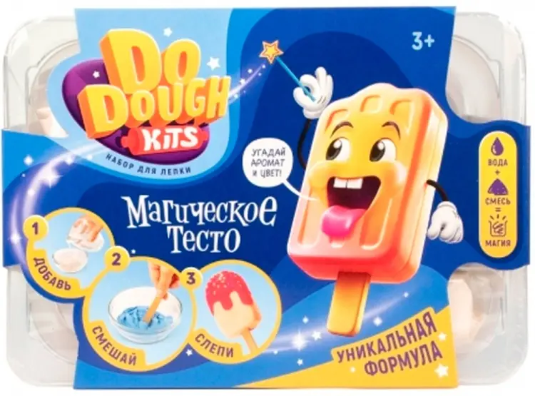 DO DOUGH kits 56567 тесто для лепки количество цветов: 5 шт купить,NaN