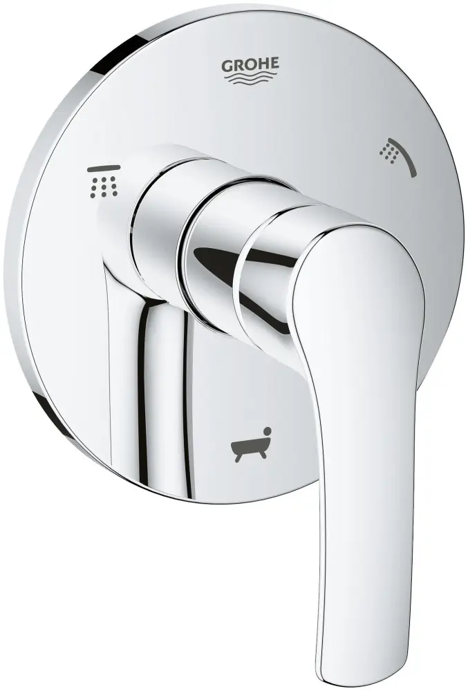 Смеситель для ванны Grohe хром, 19972002 Eurosmart на 3 положения, нержавеющая сталь, цвет хром - ForteMarket Смеситель для ванны Grohe хром, 19972002 Eurosmart на 3 положения, нержавеющая сталь, цвет хром купить,NaN