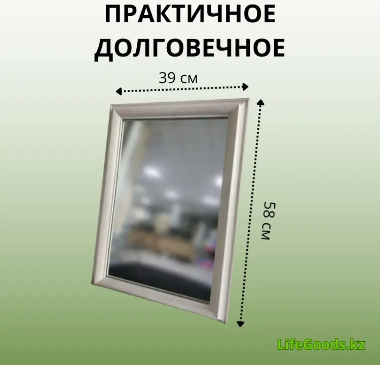 Зеркало настенное LifeGoods.kz 38x58 см купить,NaN