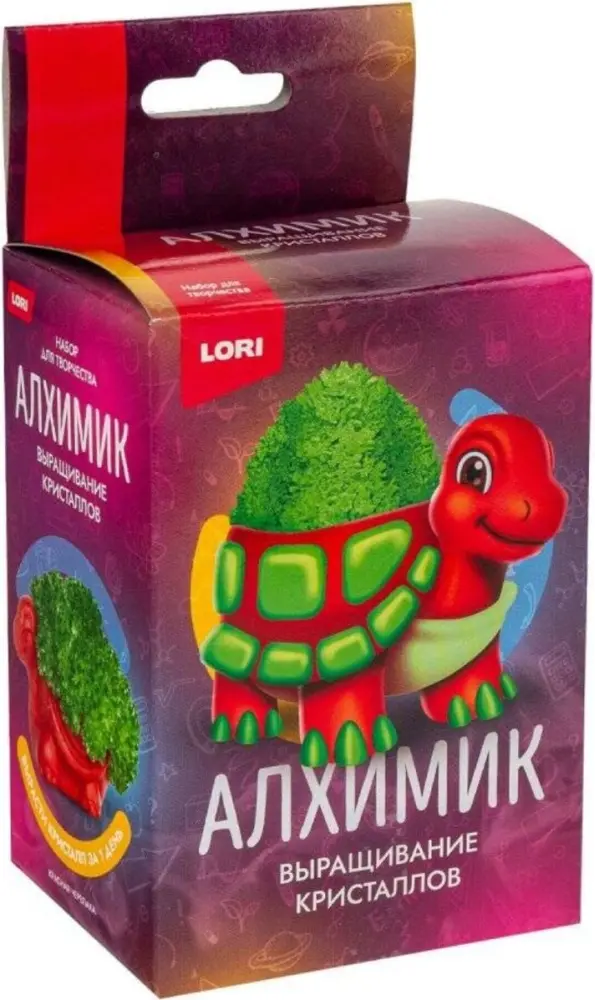 Выращивание кристаллов LORI Красная черепаха Крп-014 купить,NaN