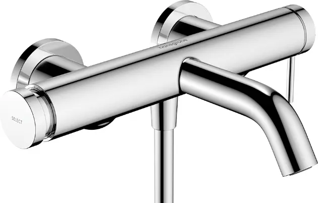 Смеситель для ванны Hansgrohe Tecturis S 73422000, латунь, цвет серебристый купить,NaN