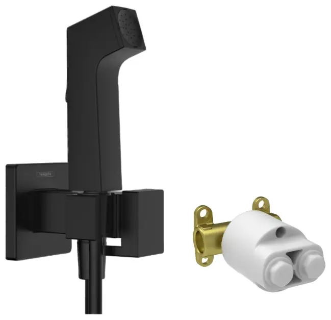 Hansgrohe гигиенический душ E 1 jet EcoSmart+ с монтажной частью (29233670), абс-пластик купить,NaN