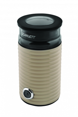 Кофемолка Scarlett SC-CG44502 бежевая купить,NaN